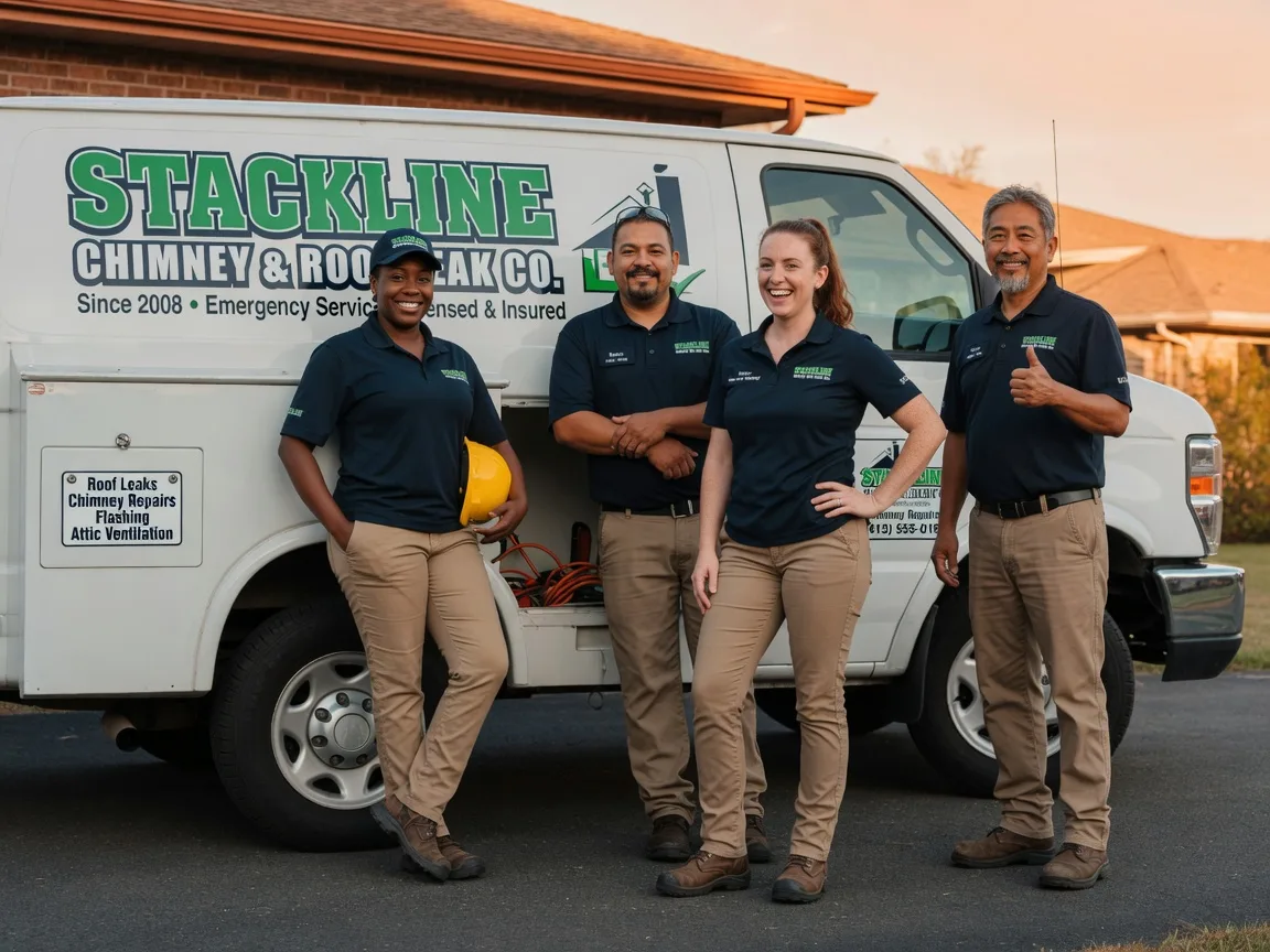 Chimney flashing repair company in Arkansas
